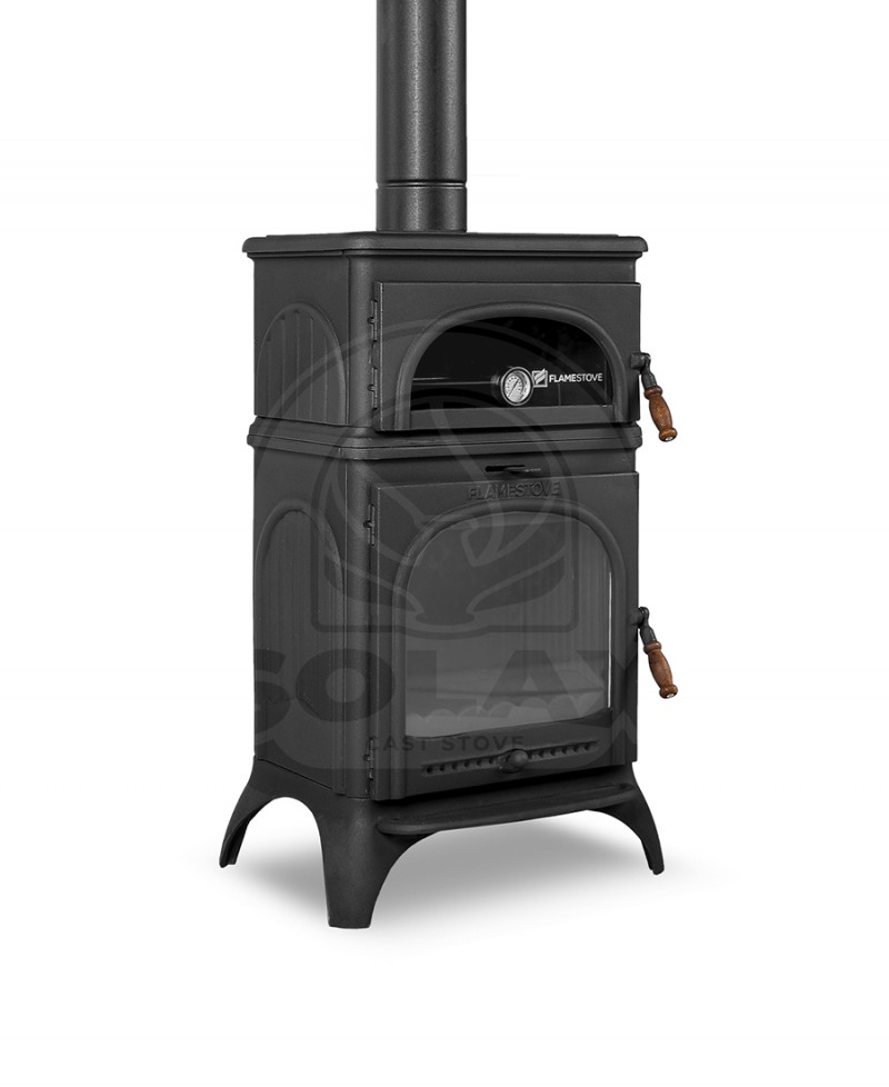 Modena Wood Stove with Oven